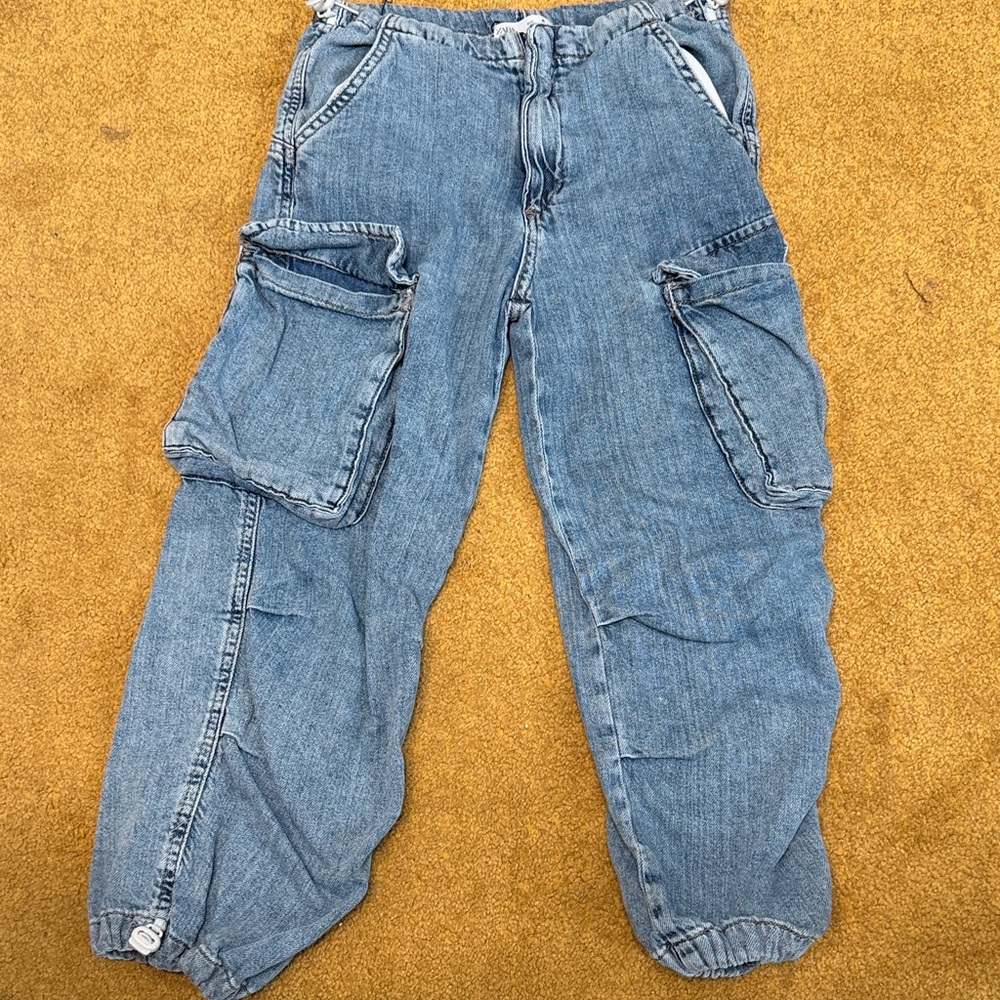 Zara Girls Cargo Jeans